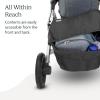 UPPAbaby Basket Cover for Vista (2015-2019) Stroller/Protects and Conceals Belongings/Easy Attachment and Access/Water-Resistant Material(30.5x18x6 Inch (Pack of 1))