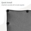 UPPAbaby Easy-Fit Sunshade, Ample Sun Coverage, Easy Grip Attachment