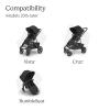 UPPAbaby Leather Bumper Bar Cover – Black, One Size (Pack of 1)