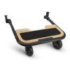 UPPAbaby Piggyback Ride-Along Board for Cruz Stroller Models 2015-2019 – Quick Attachment for Children to Stand + Stroll – 55 lbs. Weight Capacity,Black/Brown