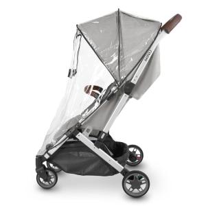 UPPAbaby Minu and Minu V2 Rain Shield/Waterproof and Windproof Coverage/Ventilated Design/Quick Attachment/Easy Access to Child(1 Count (Pack of 1))