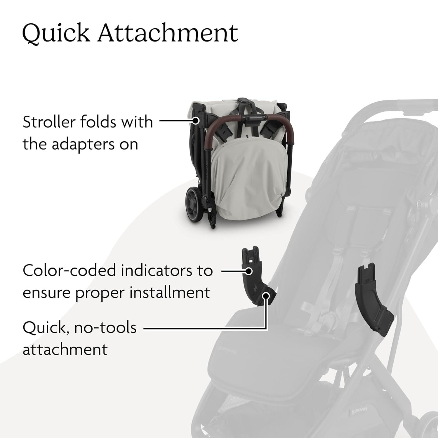 imageUPPAbaby Travel System Includes Minu V3 Stroller Mesa V3 Infant Car Seat Travel System Combo Adapters Car Seat Base Infant Insert Included Evelyn Meadow Green