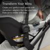 UPPAbaby Minu V3 Stroller + Aria V2 Infant Car Seat Travel System Combo – Adapter, Foot Cover, Bug and Rain Shields, Car Seat Base, and Infant Insert Included – Evelyn (Meadow Green)