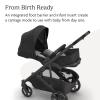 UPPAbaby Cruz V3 Stroller – from Birth + Car Seat Compatible – Full-Size, Reversible Seat – Infant Insert, Bug and Rain Shields Included – Ada – (Sandstone Mélange/Carbon Frame/Chestnut Leather)(Jake (Charcoal))