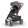 UPPAbaby Cruz V3 Stroller – from Birth + Car Seat Compatible – Full-Size, Reversible Seat – Infant Insert, Bug and Rain Shields Included – Ada – (Sandstone Mélange/Carbon Frame/Chestnut Leather)(Owen (Mocha Mélange))