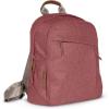 UPPAbaby Changing Backpack – Multiple Storage Compartments – Side Bottle + Laptop Pockets – Trolley Sleeve – Stroller Strap Attachment – Ada -Sandstone Mélange | Chestnut Leather(Lucy (Rosewood Mélange/Saddle Leather))