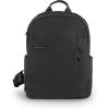 UPPAbaby Changing Backpack – Multiple Storage Compartments – Side Bottle + Laptop Pockets – Trolley Sleeve – Stroller Strap Attachment – Ada -Sandstone Mélange | Chestnut Leather(Jake (Charcoal/Black Leather))