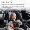 UPPAbaby Minu V3 Stroller + Aria V2 Infant Car Seat Travel System Combo – Adapter, Foot Cover, Bug and Rain Shields, Car Seat Base, and Infant Insert Included – Greyson (Charcoal) + Declan (Oat)