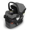 UPPAbaby Mesa V3 Infant Car Seat – Easy Installation + SmartSecure Technology – Attaches to Stroller | Base + Infant Insert Included – Ada (Sandstone)(Greyson (Charcoal Mélange))