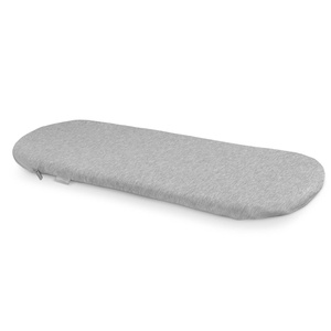 UPPAbaby Bassinet Mattress Cover/Extra Cover for Bassinets 2018-Later/Ultra Soft and Comfortable/Machine Washable/Light Grey(Light Grey)