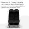 UPPAbaby Minu Duo Side-by-Side Double Stroller – Lightweight + Compact Design for Travel – Easy Fold- from Birth to Toddler – Independent Recline -James (Black/Carbon Frame/Black Leather)(James (Black/Carbon Frame/Black Leather))