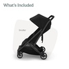 UPPAbaby Minu Duo Side-by-Side Double Stroller – Lightweight + Compact Design for Travel – Easy Fold- from Birth to Toddler – Independent Recline -James (Black/Carbon Frame/Black Leather)(James (Black/Carbon Frame/Black Leather))