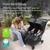 UPPAbaby Minu Duo Side-by-Side Double Stroller – Lightweight + Compact Design for Travel – Easy Fold- from Birth to Toddler – Independent Recline -James (Black/Carbon Frame/Black Leather)(James (Black/Carbon Frame/Black Leather))