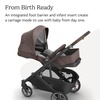 UPPAbaby Cruz V3 Stroller – from Birth + Car Seat Compatible – Full-Size, Reversible Seat – Infant Insert, Bug and Rain Shields Included – James (Black/Carbon Frame/Black Leather)(Owen (Mocha Mélange))