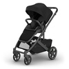 UPPAbaby Cruz V3 Stroller – from Birth + Car Seat Compatible – Full-Size, Reversible Seat – Infant Insert, Bug and Rain Shields Included – James (Black/Carbon Frame/Black Leather)(James (Black))