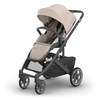 UPPAbaby Cruz V3 Stroller – from Birth + Car Seat Compatible – Full-Size, Reversible Seat – Infant Insert, Bug and Rain Shields Included – James (Black/Carbon Frame/Black Leather)(Ada (Sandstone Mélange))