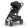UPPAbaby Cruz V3 Stroller – from Birth + Car Seat Compatible – Full-Size, Reversible Seat – Infant Insert, Bug and Rain Shields Included – James (Black/Carbon Frame/Black Leather)(Jake (Charcoal))