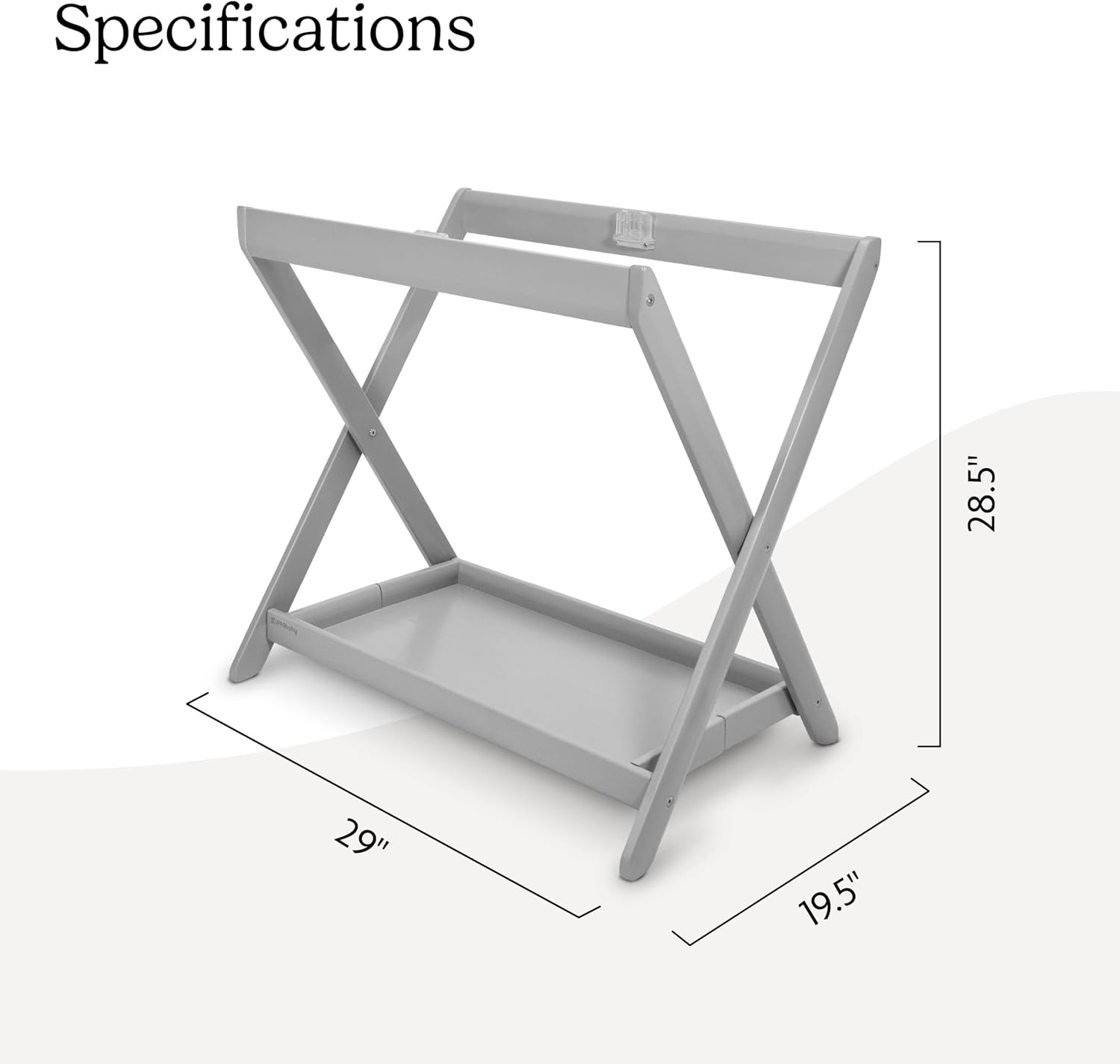 image:imageUPPAbaby Bassinet V3 Compatible with Vista Cruz Ridge Strollers Overnight Sleep Solution Mattress Sheet and Bug Shield Included James BlackCarbon FrameGrey