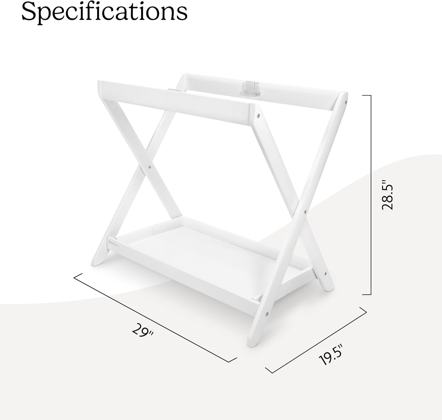 image:imageUPPAbaby Bassinet V3 Compatible with Vista Cruz Ridge Strollers Overnight Sleep Solution Mattress Sheet and Bug Shield Included James BlackCarbon FrameWhite