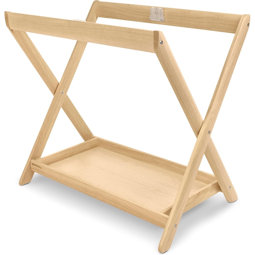 image:imageUPPAbaby Bassinet V3 Compatible with Vista Cruz Ridge Strollers Overnight Sleep Solution Mattress Sheet and Bug Shield Included James BlackCarbon FrameNatural