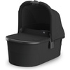 UPPAbaby Bassinet V3 – Compatible with Vista, Cruz, Ridge Strollers – Overnight Sleep Solution – Mattress, Sheet and Bug Shield Included – James (Black/Carbon Frame)(Jake (Charcoal))