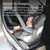 UPPAbaby Mesa V3 Infant Car Seat – Easy Installation + SmartSecure Technology – Attaches to Stroller | Base + Infant Insert Included – James (Black)(Ada (Sandstone Mélange))
