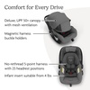 UPPAbaby Mesa V3 Infant Car Seat – Easy Installation + SmartSecure Technology – Attaches to Stroller | Base + Infant Insert Included – James (Black)(Greyson (Charcoal Mélange))