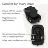UPPAbaby Mesa V3 Infant Car Seat – Easy Installation + SmartSecure Technology – Attaches to Stroller | Base + Infant Insert Included – James (Black)(Jake (Charcoal))