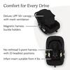 UPPAbaby Mesa V3 Infant Car Seat – Easy Installation + SmartSecure Technology – Attaches to Stroller | Base + Infant Insert Included – James (Black)(James (Black))