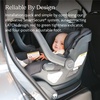 UPPAbaby Mesa V3 Infant Car Seat – Easy Installation + SmartSecure Technology – Attaches to Stroller | Base + Infant Insert Included – James (Black)(Savannah (Pearl Gray Jacquard))