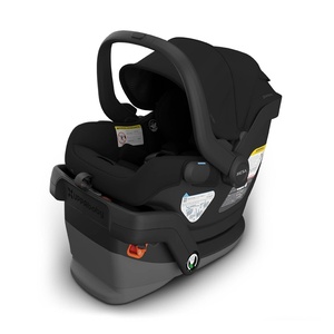 UPPAbaby Mesa V3 Infant Car Seat – Easy Installation + SmartSecure Technology – Attaches to Stroller | Base + Infant Insert Included – James (Black)(James (Black))