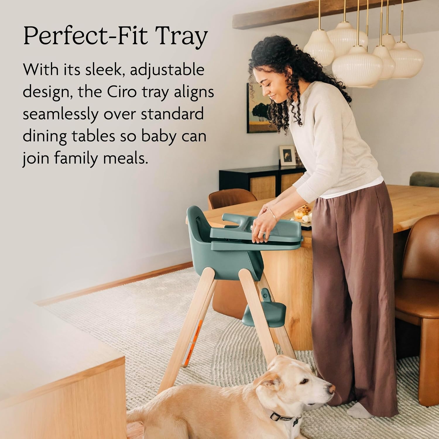 image:imageUPPAbaby Ciro V2 Baby High Chair Adjustable Easy to Clean AnyaMason Black