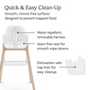UPPAbaby Ciro V2 Baby High Chair – Adjustable, Easy to Clean – Anya(Anya (Warm White))