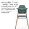 UPPAbaby Ciro V2 Baby High Chair – Adjustable, Easy to Clean – Anya(Betsy (Spruce Green))