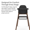 UPPAbaby Ciro V2 Baby High Chair – Adjustable, Easy to Clean – Anya(Mason (Black))