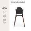 UPPAbaby Ciro V2 Baby High Chair – Adjustable, Easy to Clean – Anya(Mason (Black))