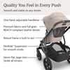 UPPAbaby Vista V3 Convertible Single-to-Double Stroller – James(Ada (Sandstone Mélange))