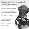 UPPAbaby Vista V3 Convertible Single-to-Double Stroller – James(Greyson (Charcoal Mélange))