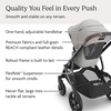 UPPAbaby Vista V3 Convertible Single-to-Double Stroller – James(Savannah (Pearl Grey Jacquard))