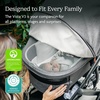 UPPAbaby Vista V3 Stroller + Bassinet V3 – Convertible Single-to-Double Stroller System- Bassinet, Toddler Seat, Bug Shield, Rain Shield Included – Ada (Sandstone Mélange)(Ada (Sandstone Mélange))