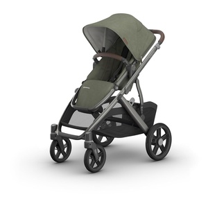UPPAbaby Vista V3 Convertible Single-to-Double Stroller – James(Evelyn ( Meadow Green))
