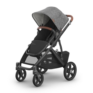 UPPAbaby Vista V3 Convertible Single-to-Double Stroller – James(Greyson (Charcoal Mélange))