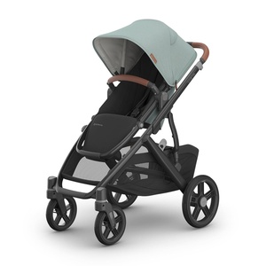 UPPAbaby Vista V3 Convertible Single-to-Double Stroller – James(Kenzi (Mystic Aqua))