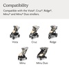 UPPAbaby Seat Liner Luxe – Genuine Shearling, Breathable Stroller Liner