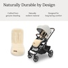 UPPAbaby Seat Liner Luxe – Genuine Shearling, Breathable Stroller Liner