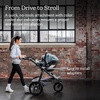 UPPAbaby Ridge V2 All-Terrain 3-Wheel Jogging Stroller + Mesa V3 Infant Car Seat Travel System – Newborn to Toddler Stroller Combo, Car Seat Base Included, Never Flat Tires – Savannah (Pearl Grey)