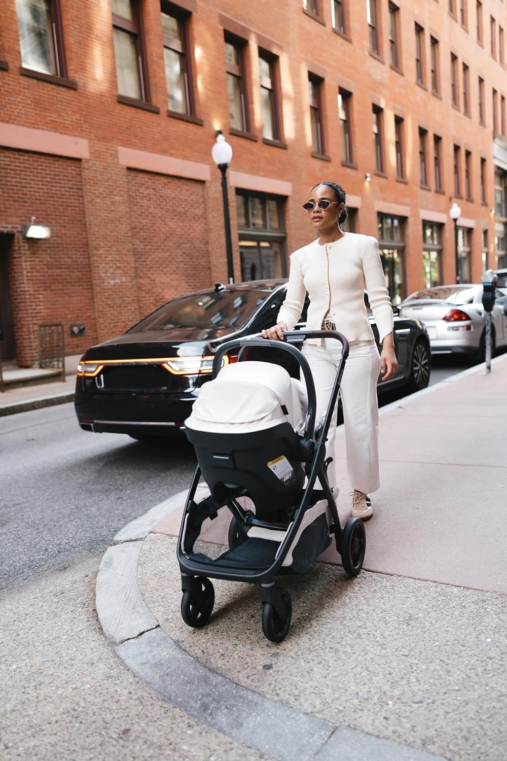 image:imageUPPAbaby Kona Stroller Compact from Birth Car Seat Compatible AdaEvelyn Meadow Green