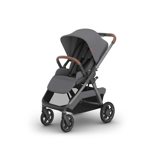 UPPAbaby Kona Stroller – Compact, from Birth, Car Seat Compatible – Ada(Rowan (Graphite))